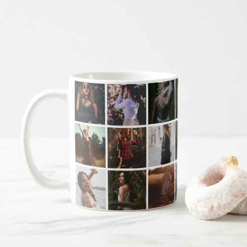 Custom 21 Photo Collage Personalized Coffee Mug - Create your own personalized photo mugs with your custom images. Add your favorite photos, designs or artworks to create something really unique.
Treat yourself or make the perfect gift for family, friends, parents and grandparents!