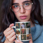 Custom 21 Photo Collage Personalized Coffee Mug at Zazzle