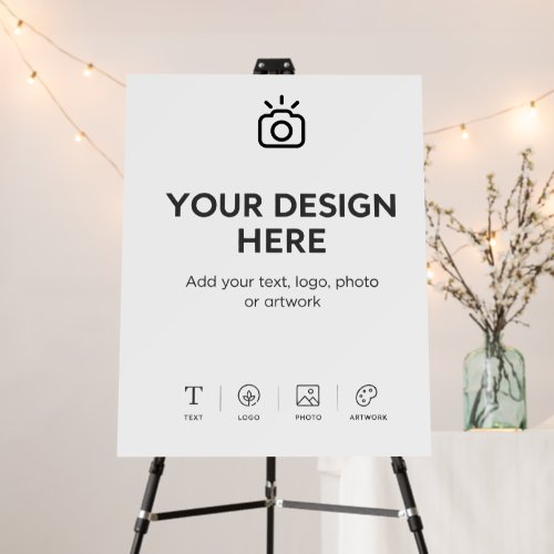 Custom 22" x 28" Foam Core Board