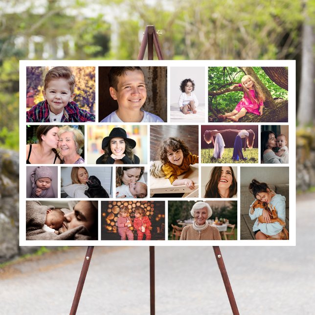 Custom 24 Photo Collage Party Foam Board (Creator Uploaded)