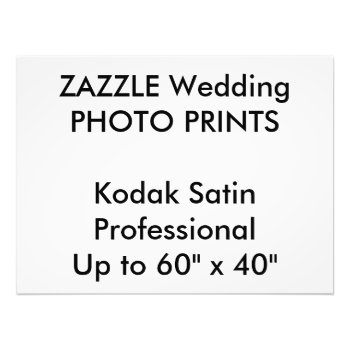 Custom 24" X 18" Professional Photo Prints by TheWeddingCollection at Zazzle