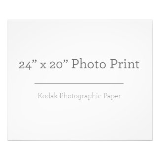 Custom 24 x 20 Photo Print