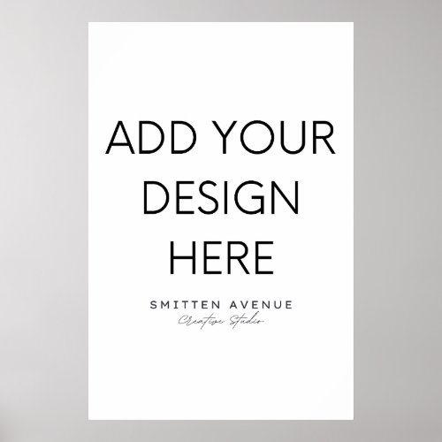 Custom 24x36 Poster Matte