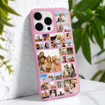 Custom 26 Photo Collage iPhone 16 Pro Max Case<br><div class="desc">Create your own personalized iPhone case featuring 26 of your favorite pictures in a custom photo collage grid.</div>