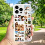 Custom 26 Photo Collage iPhone 16 Pro Max Case<br><div class="desc">Create your own personalized iPhone case featuring 26 of your favorite pictures in a custom photo collage grid.</div>