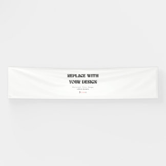 Custom 2.5' x 12' Vinyl Banner