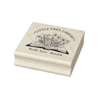 Custom 2.5" x 2.5" Rubber Stamp, Ink Pad Color = N Stamp