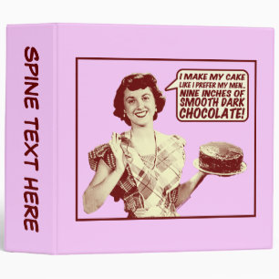 Custom 2" Binder - Nine Inches of Chocolate