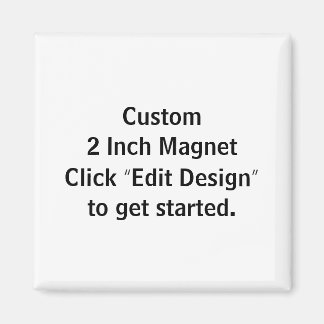 Custom 2 Inch Square Magnet