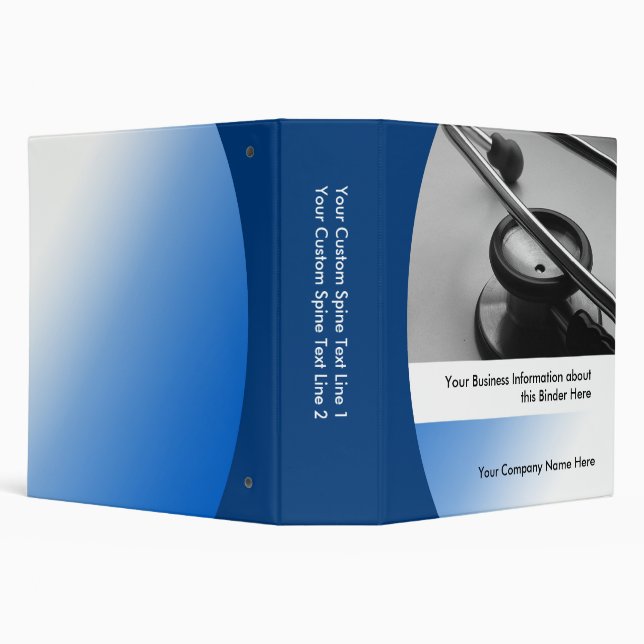 Custom 2" Medical Binder (Background)