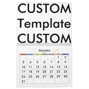 Custom 2-Page Calendar, EXCEPTIONAL CUSTOMIZATION! Calendar