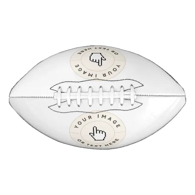 Custom 2 Panel Football | Zazzle