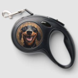 Custom 2 Photo Retractable Dog Leash