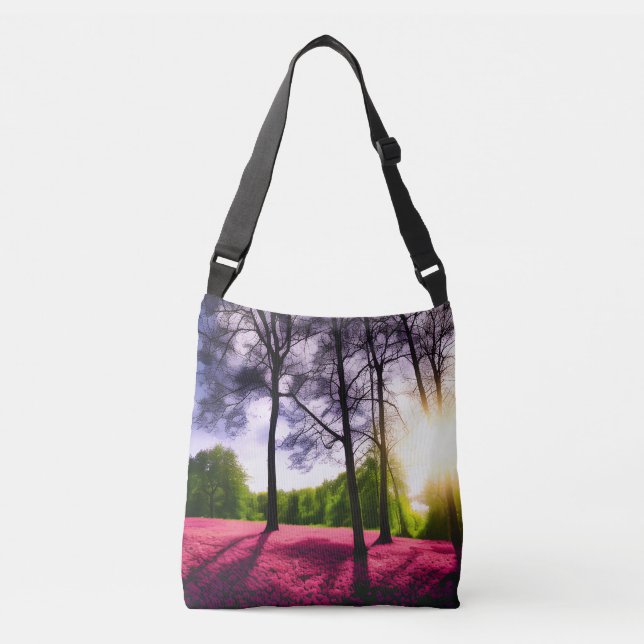 Custom 2-Sided Image Personalized Crossbody Bag (Front)