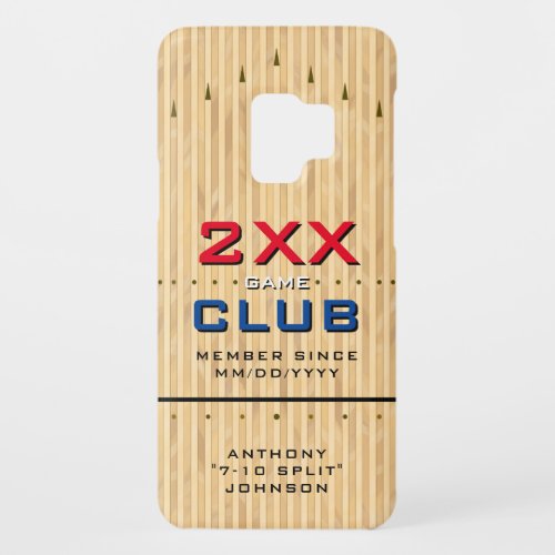 Custom 2XX Game Club  Bowling Score Milestone Case_Mate Samsung Galaxy S9 Case