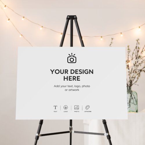 Custom 30" x 20" Foam Core Board