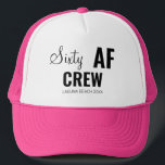 Custom 30th 40th 50th 60th 70th Birthday Squad Trucker Hat<br><div class="desc">Custom 30th 40th 50th 60th 70th Birthday Squad Trucker Hat</div>