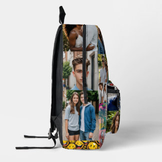 custom 32 photo school or collage printed backpack