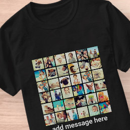 Custom 36 Photos Modern Family &amp; Pet Memories T-Shirt