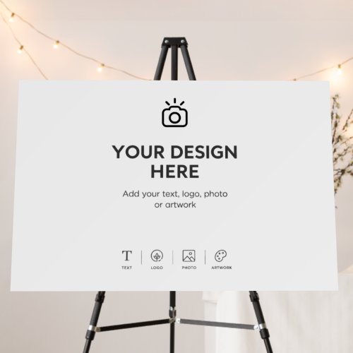Custom 36" x 24" Foam Core Board