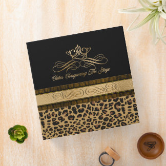 Custom 3- 3 ring binder