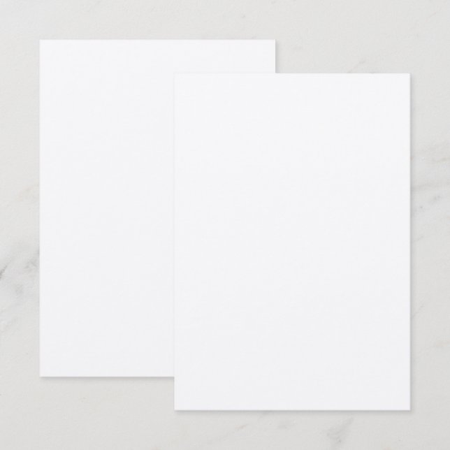 Custom 3.5" x 5" Kraft | Eco-Friendly Matte Invitation (Front/Back)