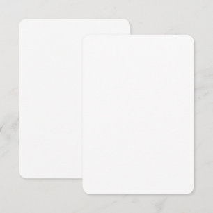 Custom 3.5x5 Matte Invitations   Rounded Corners