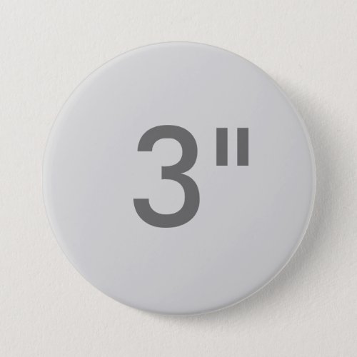 Custom 3 Inch Large Round Badge Blank Template Button