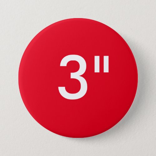 Custom 3 Inch Large Round Badge Blank Template Pinback Button