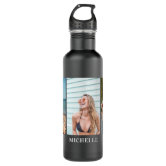 Cows Kids Water Bottle with Name