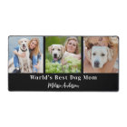 Custom 3 Photo Dog Mom Personalized Pet Lover