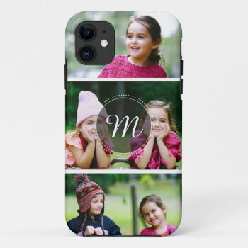 Custom 3 Photo Iphone 5 / 5s Case by thespottedowl at Zazzle