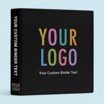 Custom 3-Ring Binder with Business Logo No Minimum