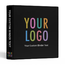 Custom 3-Ring Binder with Business Logo No Minimum Custom 3-Ring Binder with Business Logo No Minimum