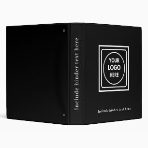Custom 3-Ring Logo Business Binder No Min