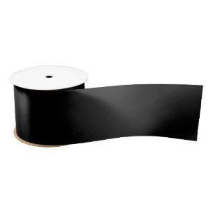 Custom 3" Wide Satin Ribbon, 2 Yard Spool Ribbon