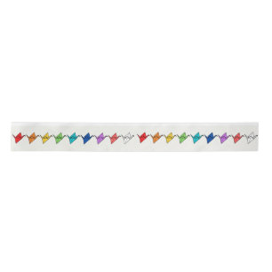 Custom 3" Wide Satin Ribbon, 2 Yard Spool Ribbon