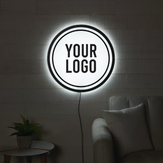 Custom 3D Backlight Illuminated Logo LED Sign (Living Room)
