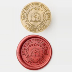 Custom 3D editable DIY Wax foil certificate seal