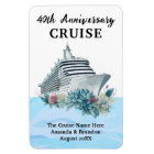 Custom 40th Anniversary Cruise Cabin Door