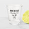 Custom 40th Birthday Party Favor Shot Glass