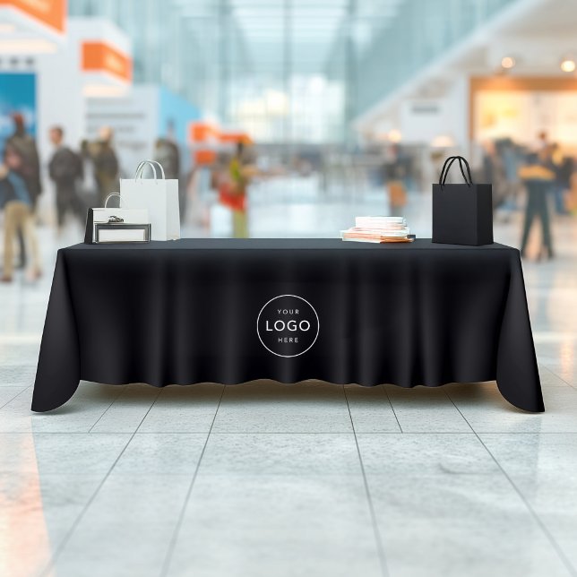 Custom 4 Circle Logo Company Business Restaurant Tablecloth (Creator Uploaded)