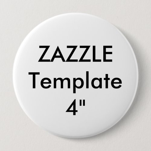 Custom 4 Huge Round Button Pin