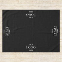 Custom 4 Logo Company Business Restaurant Promo Tablecloth