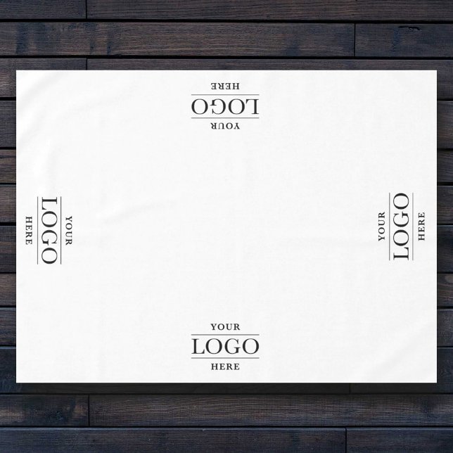 Custom 4 Logo Company Business Restaurant Promo Tablecloth (Creator Uploaded)