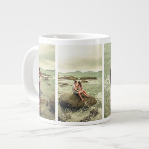 Custom 4 Photo Collage Coffee Mug