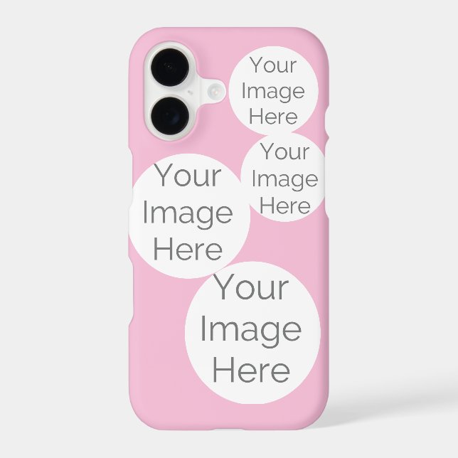 custom 4 photo iPhone 17 pink  Case-Mate iPhone Case (Back)