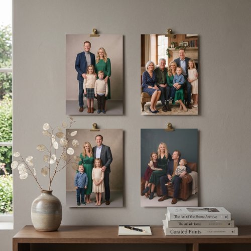 Custom 4-Piece Photo Print Set