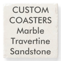 Custom 4" Real Stone Marble Coasters (Cork Backed) Custom 4" Real Stone Marble Coasters (Cork Backed)