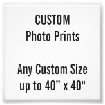 Custom 4&quot; X 4&quot; Photo Print (or Any Custom Size) at Zazzle
